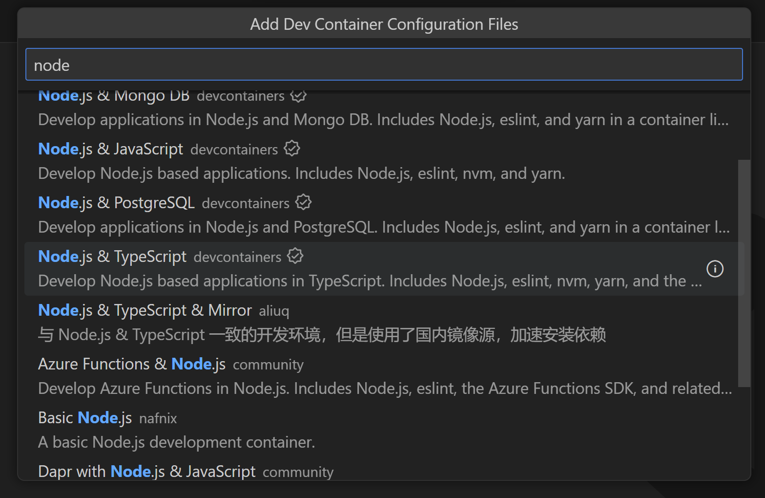 Container Templates